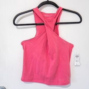 Abercrombie Twist Neck Tank Top